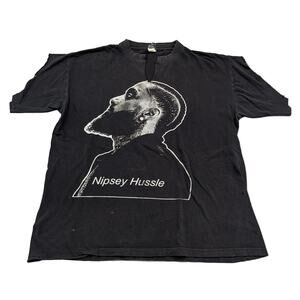 Nipsey Hussle Large Face Graphic T shirt